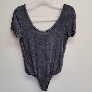 Project Social T NWOT Scoopneck Bodysuit Women's Size Large Made In USA